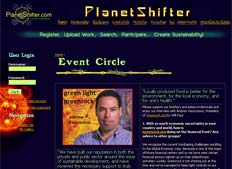 PlanetShifter website